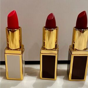 Set of 3 Tom Ford Mini Lipsticks Casablanca,Scarlet Rouge, & Paradiso